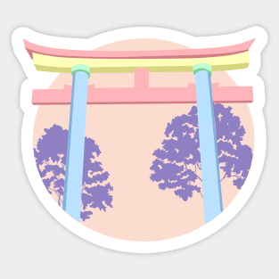 Pastel Shrine Sticker